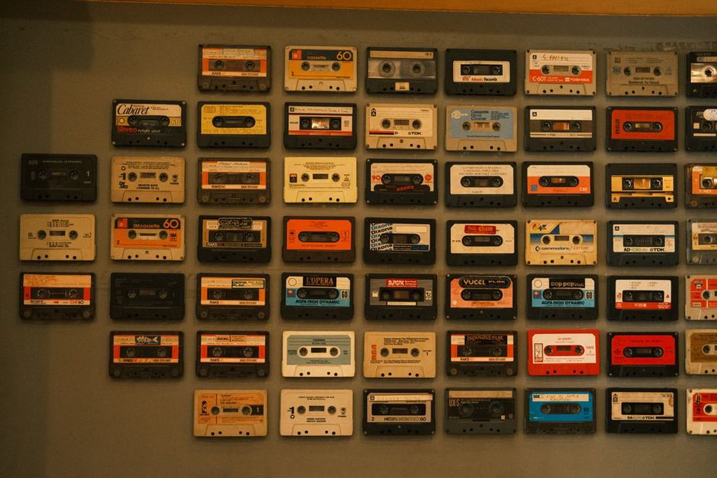 Vintage Japanese cassette tapes from DIY labels