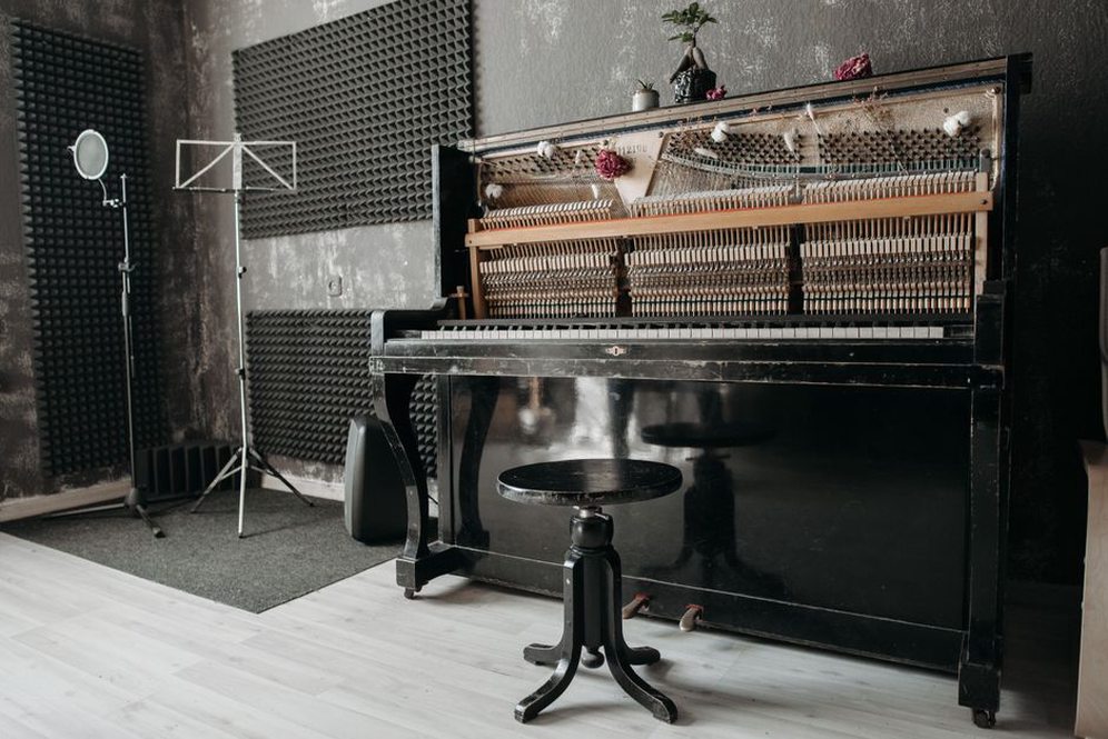 A quiet room prepared for close listening