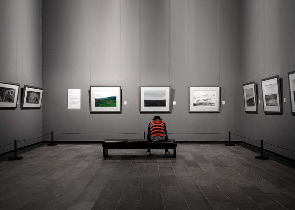 Open gallery space with room for sound to travel