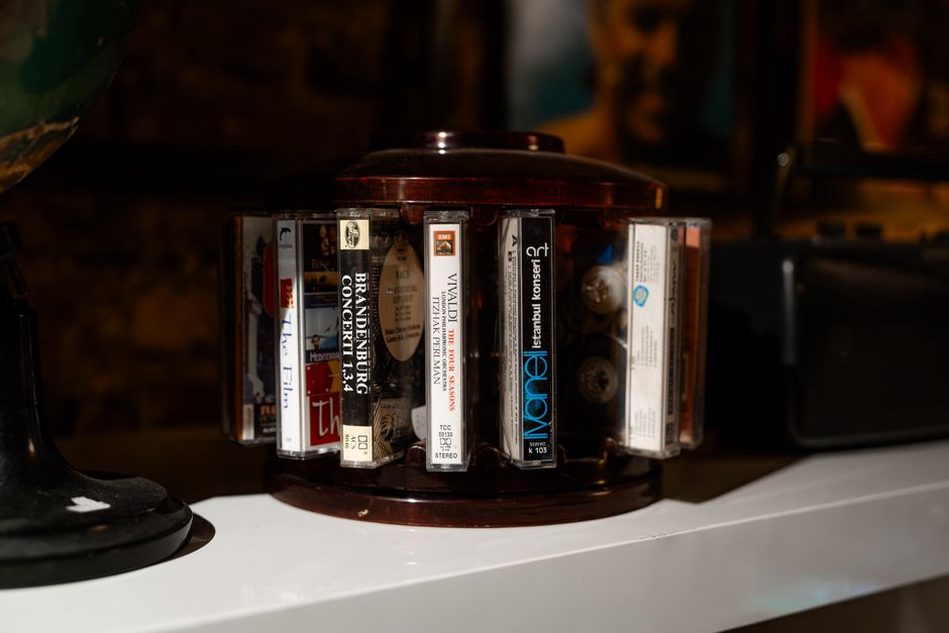 Tape decks used for small-run music duplication