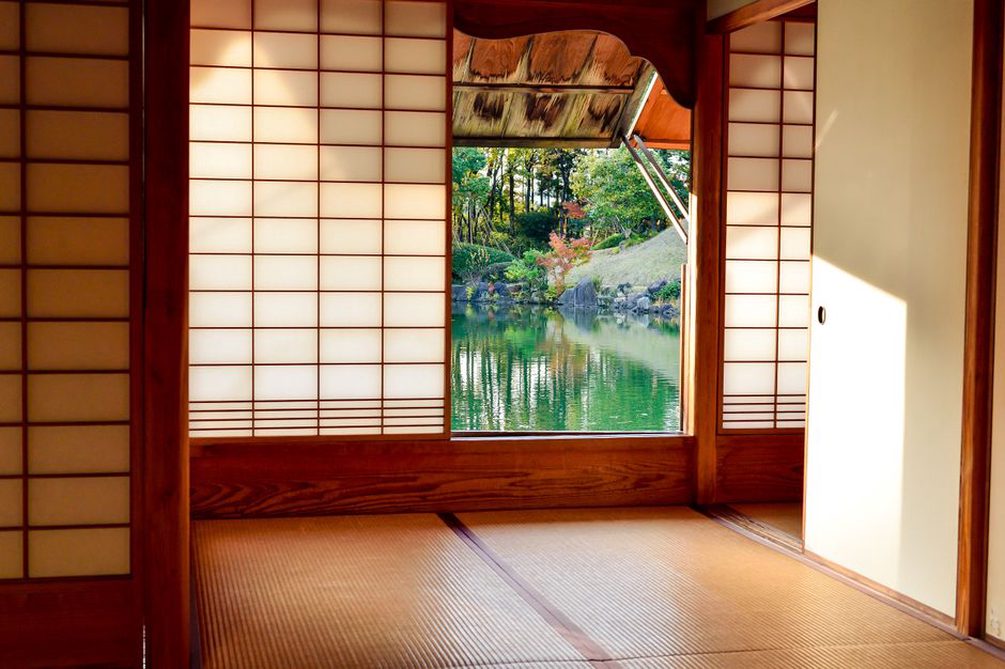 Daylight falls across an otherwise empty room