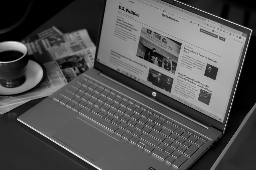 A category page with article titles and summaries